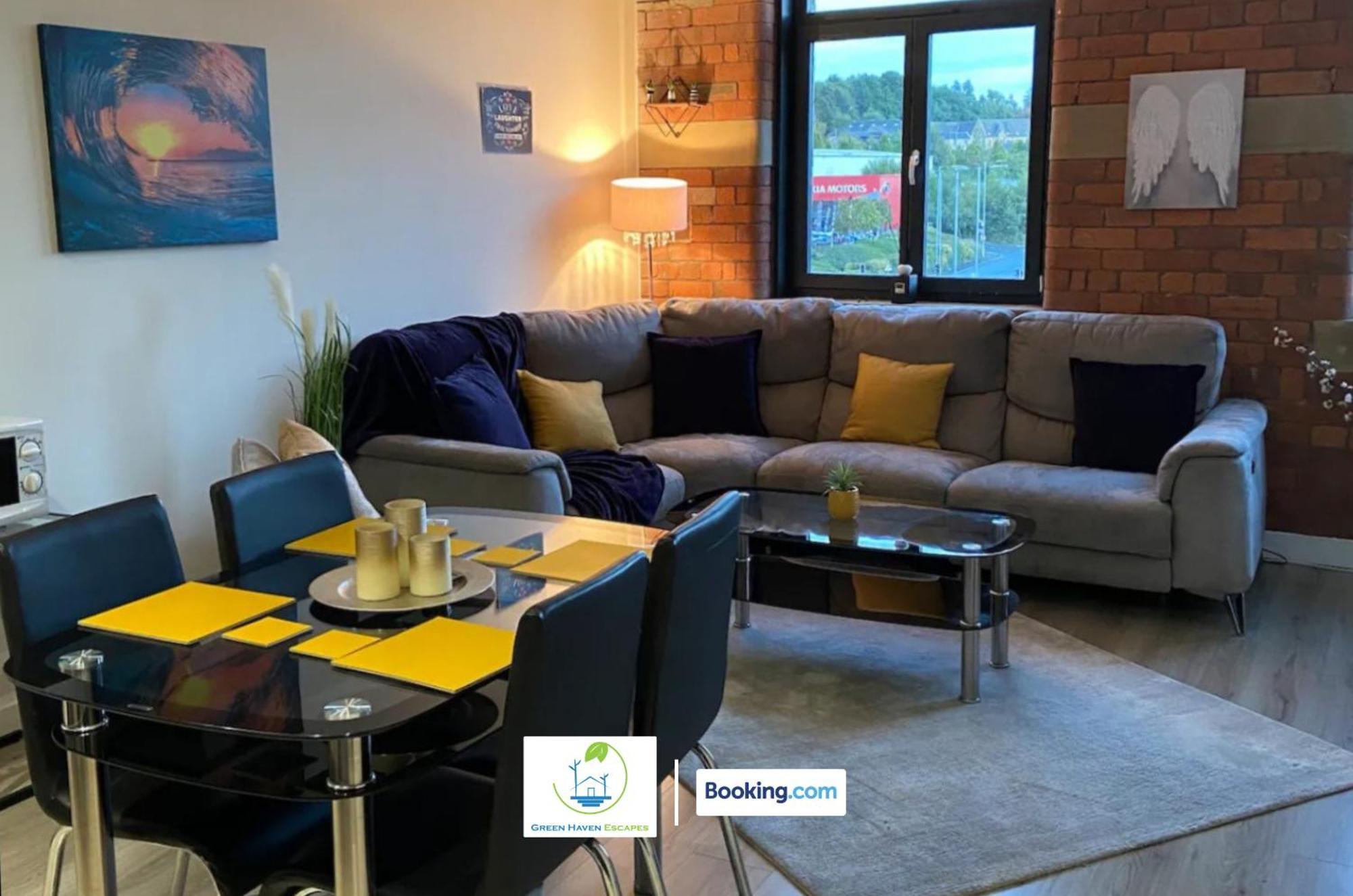 Centrally Located Cosy 2 Bed Duplex City Apartment By Green Haven Escapes In Bradford Buitenkant foto